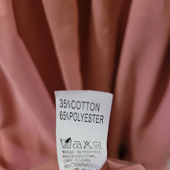 NWOT 😍XL Dusty Rose Peasant style dress - Picture 4 of 5